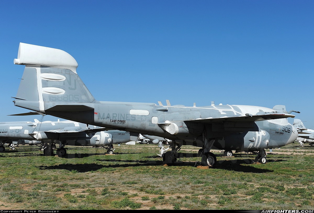 USA - Navy Grumman EA-6B Prowler (G-128) 158805 at Tucson - Davis-Monthan AFB (DMA / KDMA), USA