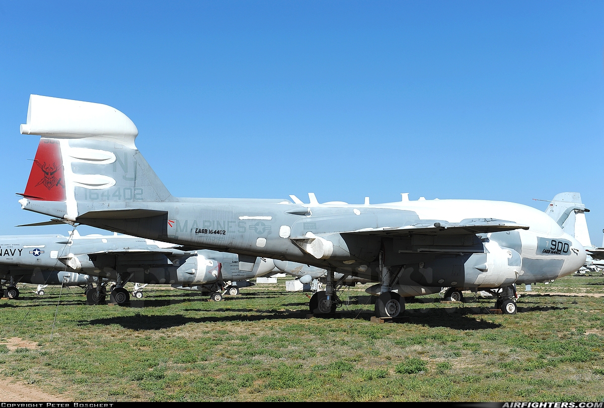 USA - Navy Grumman EA-6B Prowler (G-128) 164402 at Tucson - Davis-Monthan AFB (DMA / KDMA), USA