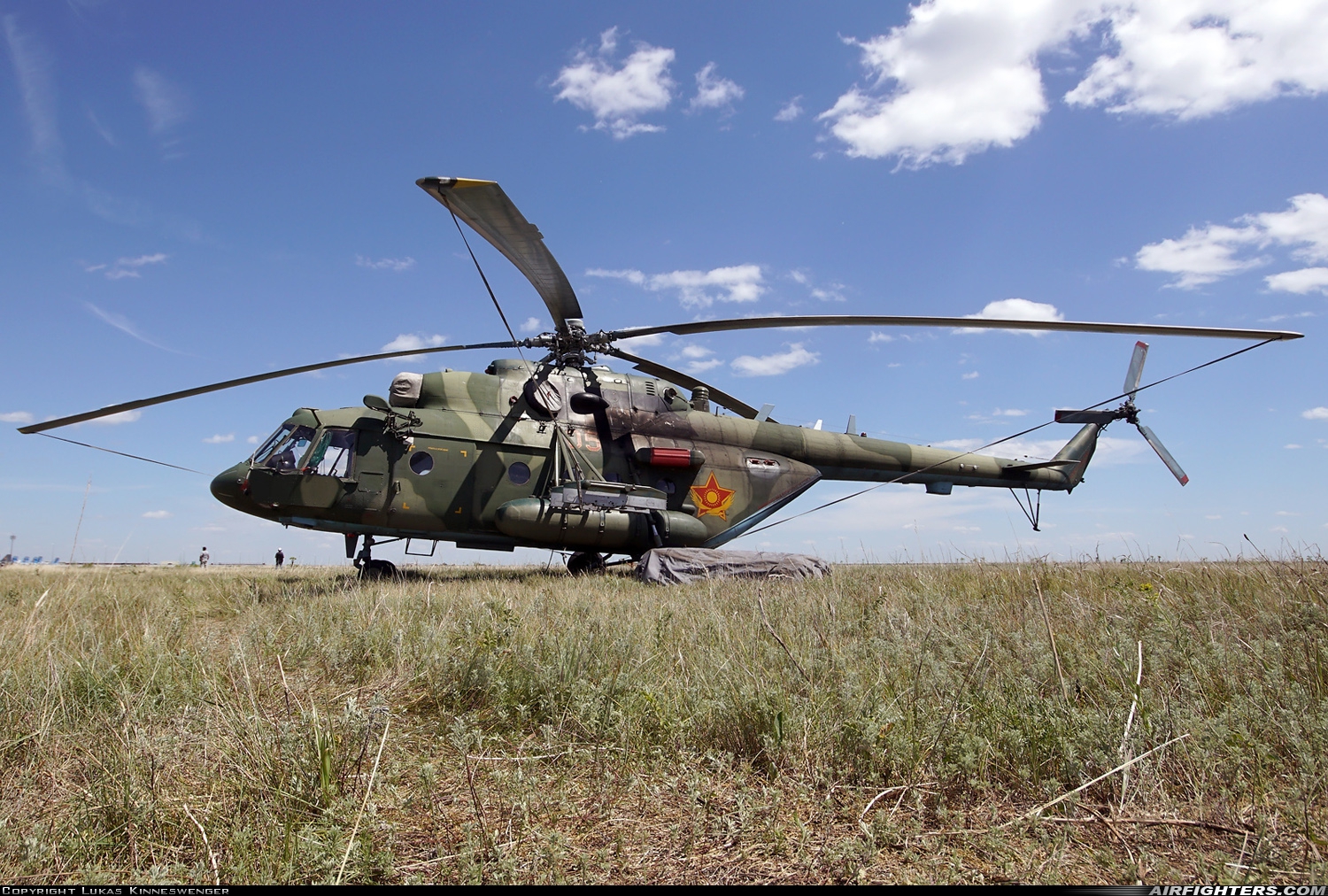 Kazakhstan - Air Force Mil Mi-17V-5  at Astana (Aqmola / Tselinograd) (TSE / UACC), Kazakhstan