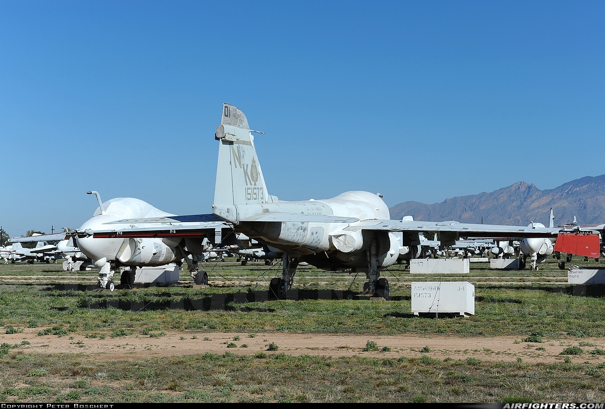 USA - Navy Grumman A-6E Intruder (G-128) 151573 at Tucson - Davis-Monthan AFB (DMA / KDMA), USA
