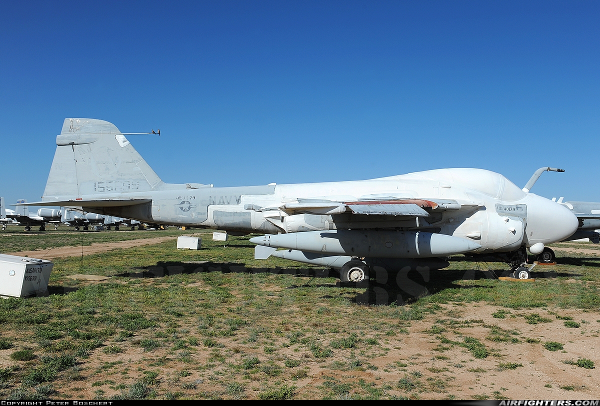 USA - Navy Grumman A-6E Intruder (G-128) 155699 at Tucson - Davis-Monthan AFB (DMA / KDMA), USA
