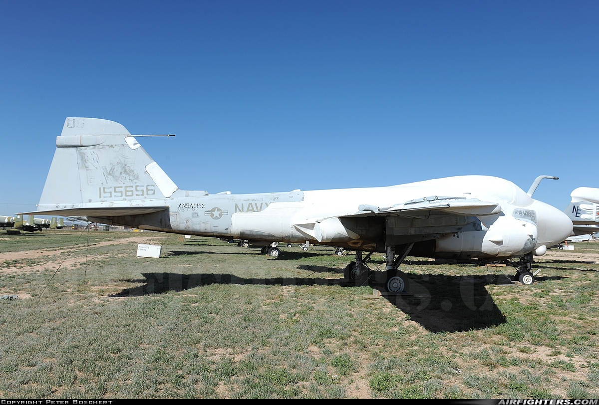 USA - Navy Grumman A-6E Intruder (G-128) 155656 at Tucson - Davis-Monthan AFB (DMA / KDMA), USA