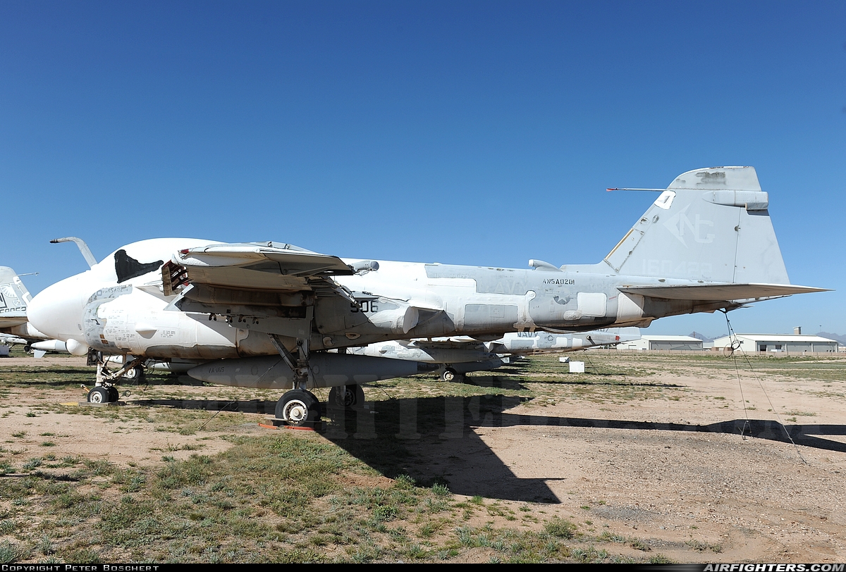 USA - Navy Grumman A-6E Intruder (G-128) 160422 at Tucson - Davis-Monthan AFB (DMA / KDMA), USA