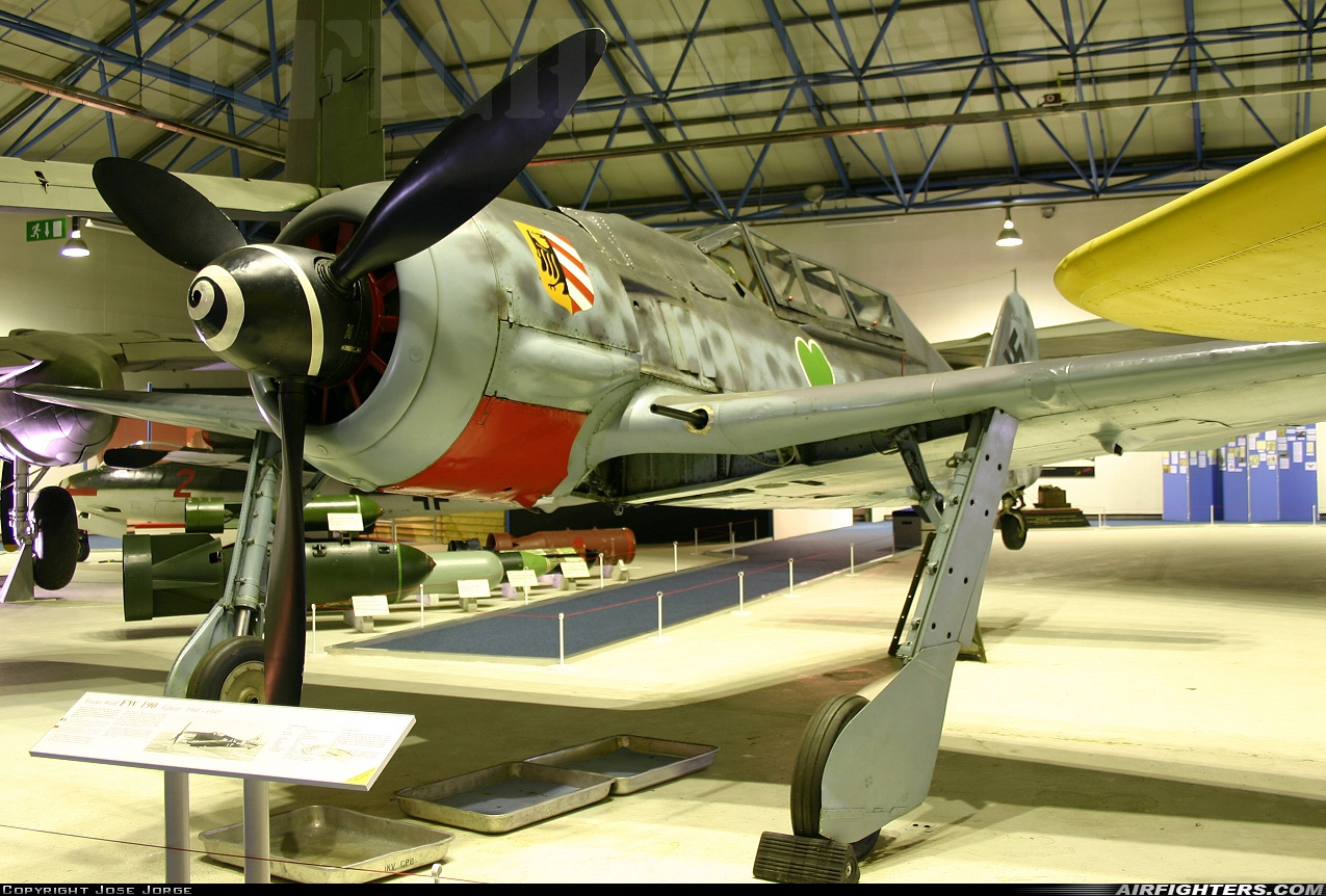 Germany - Air Force Focke-Wulf Fw-190F-8 584219 at Hendon, UK