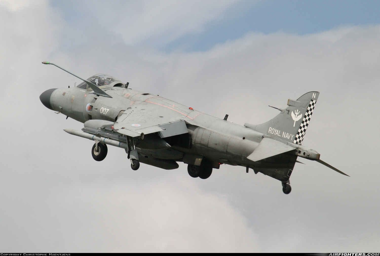 UK - Navy British Aerospace Sea Harrier FA.2 ZH806 at Fairford (FFD / EGVA), UK