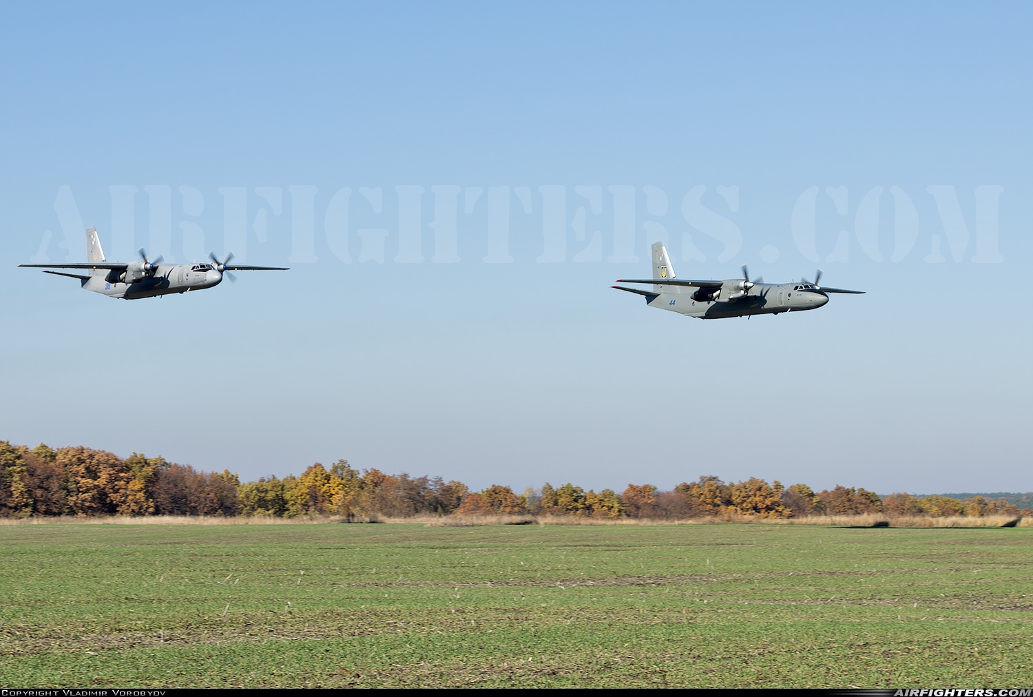 Ukraine - Air Force Antonov An-26 44 BLUE at Withheld, Ukraine
