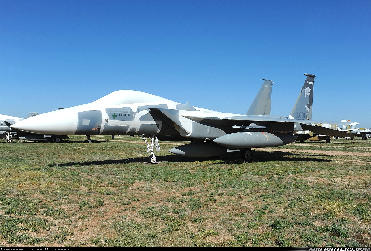 USA - Air Force McDonnell Douglas F-15C Eagle 83-0031 at Tucson - Davis-Monthan AFB (DMA / KDMA), USA