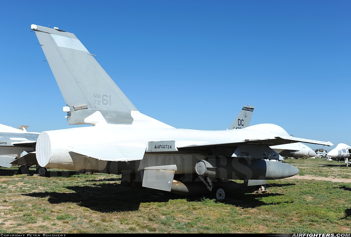 Italy - Air Force General Dynamics F-16A/ADF Fighting Falcon MM7261 at Tucson - Davis-Monthan AFB (DMA / KDMA), USA