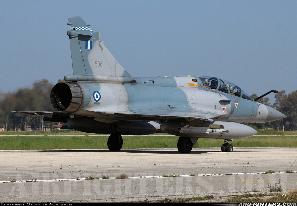 Greece - Air Force Dassault Mirage 2000-5BG 506 at Andravida (Pyrgos -) (PYR / LGAD), Greece