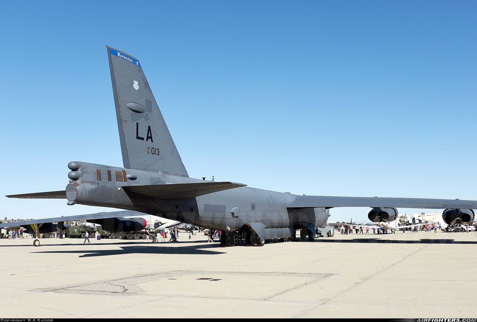 USA - Air Force Boeing B-52H Stratofortress 61-0013 at Riverside - March ARB (AFB / Field) (RIV / KRIV), USA