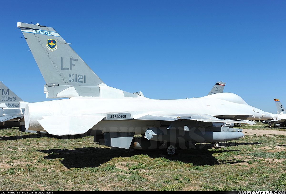 USA - Air Force General Dynamics F-16C Fighting Falcon 83-1121 at Tucson - Davis-Monthan AFB (DMA / KDMA), USA