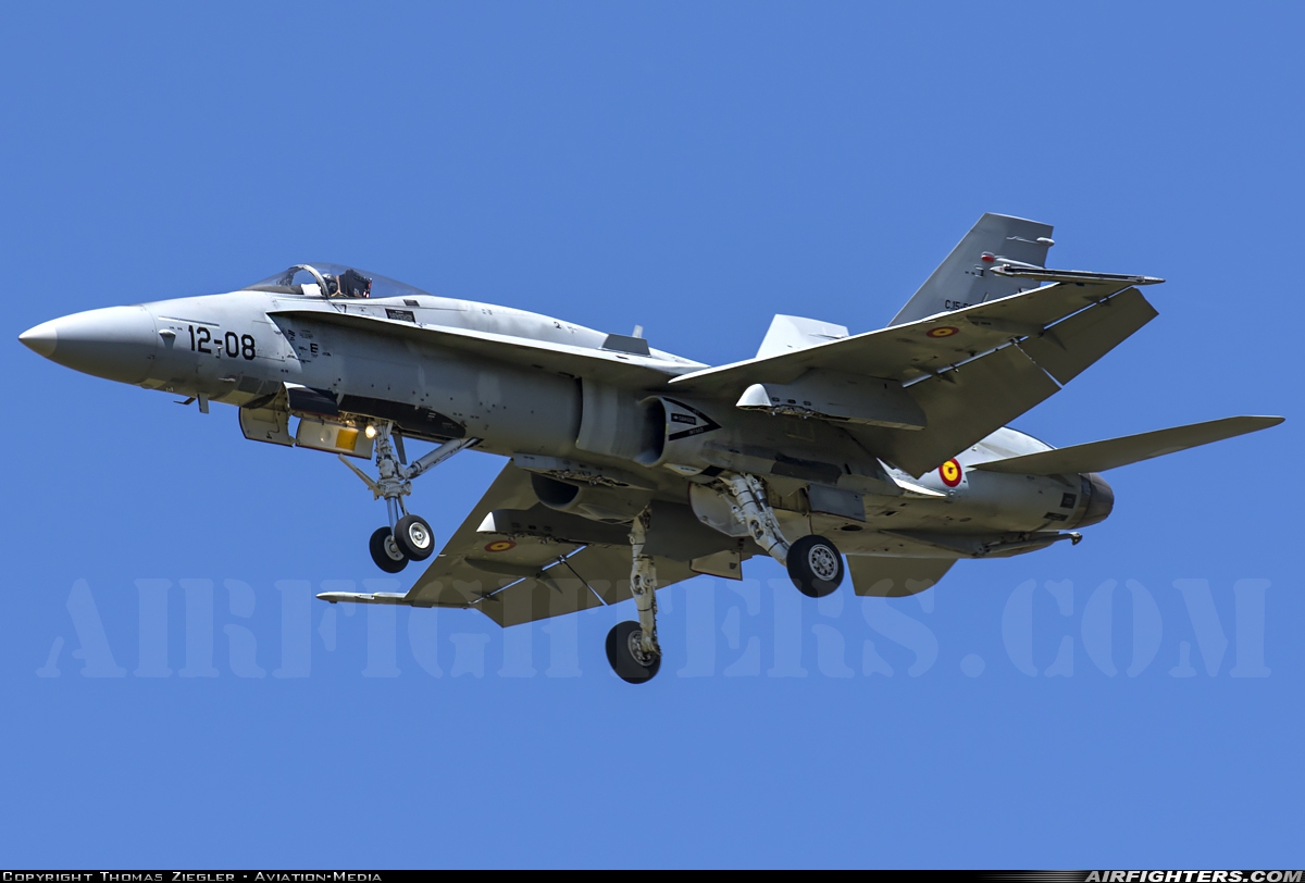 Spain - Air Force McDonnell Douglas C-15 Hornet (EF-18A+) C.15-50 at Madrid - Torrejon (TOJ / LETO), Spain