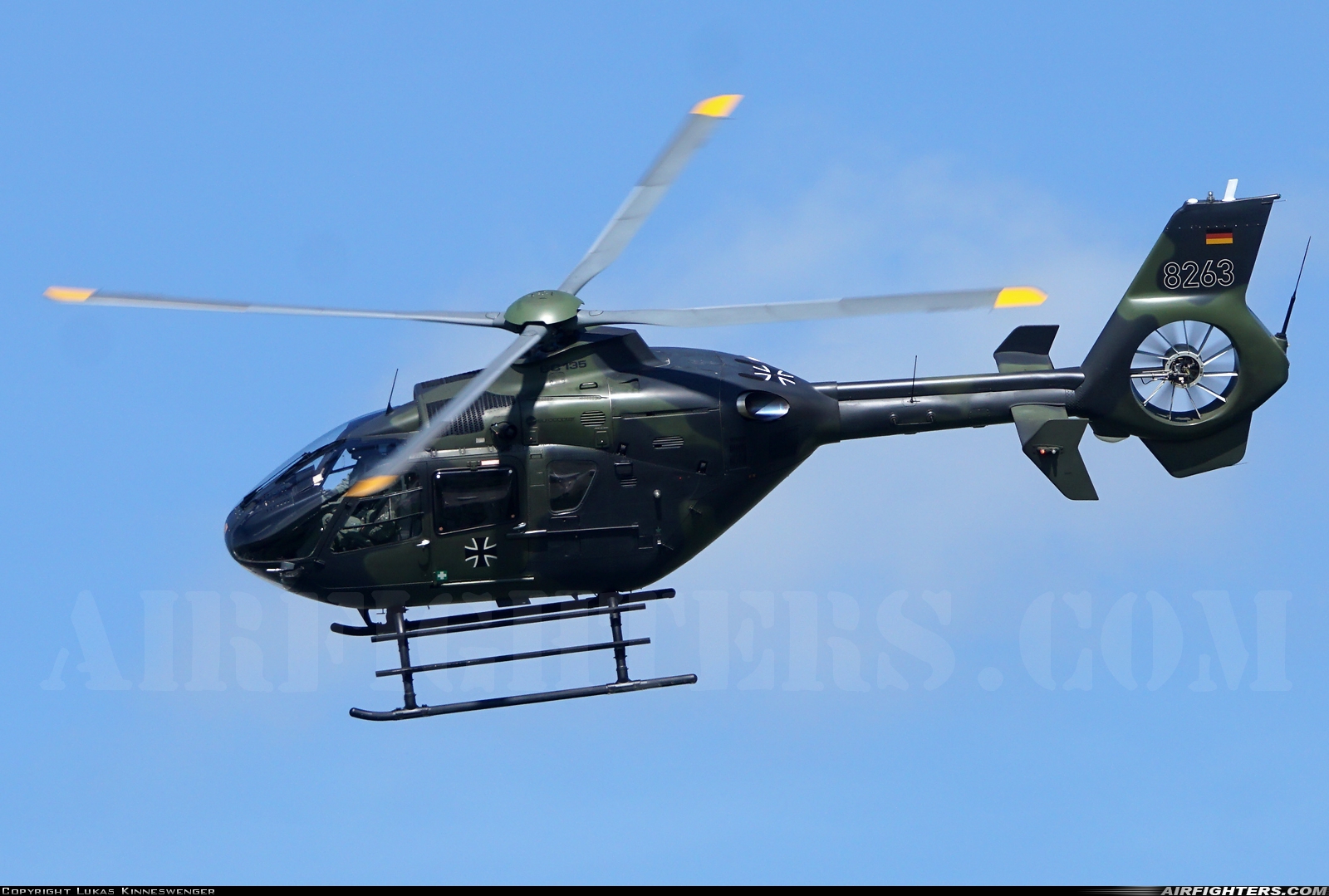 Germany - Army Eurocopter EC-135T1 82+63 at Neuburg - Zell (ETSN), Germany