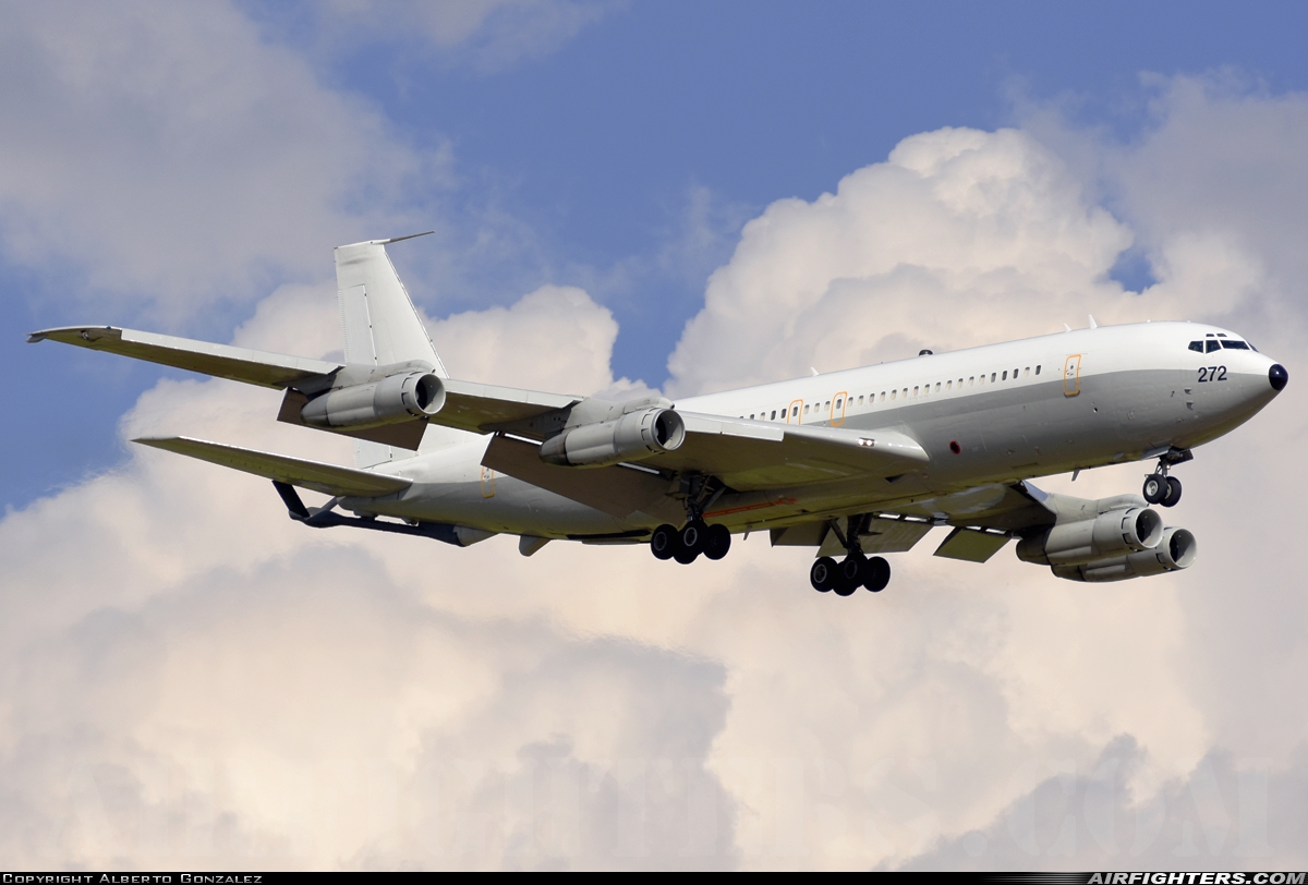 Israel - Air Force Boeing 707-3L6C Re'em 272 at Madrid - Torrejon (TOJ / LETO), Spain