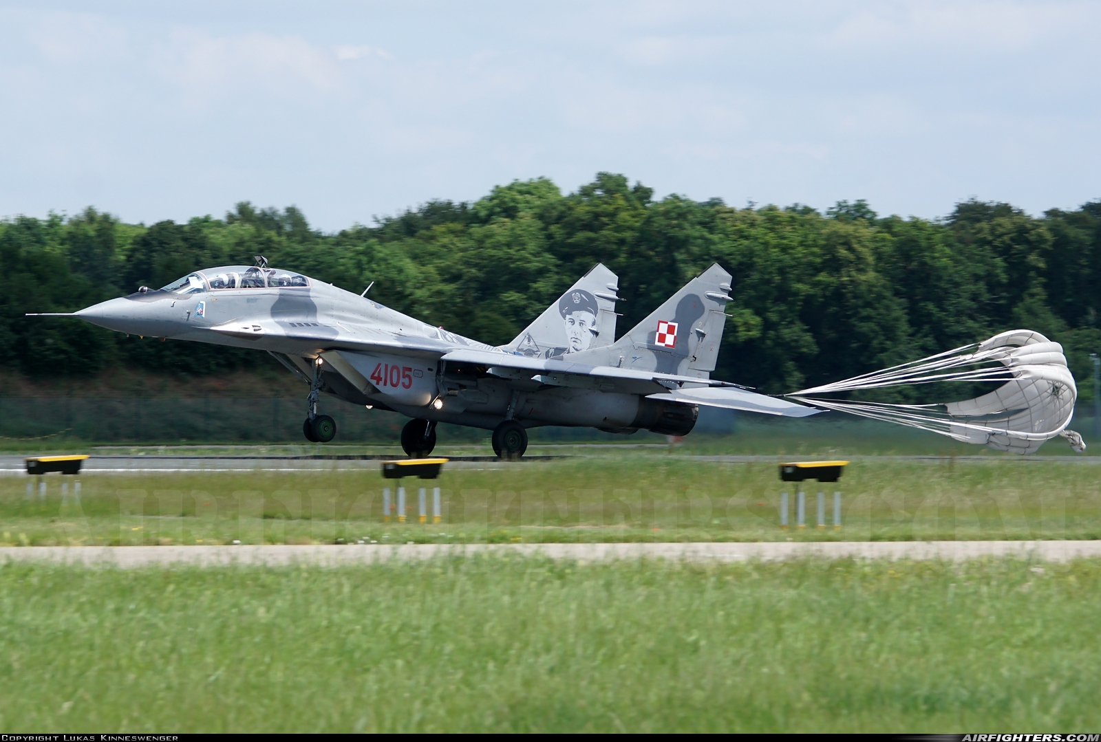 Poland - Air Force Mikoyan-Gurevich MiG-29GT (9.51) 4105 at Neuburg - Zell (ETSN), Germany
