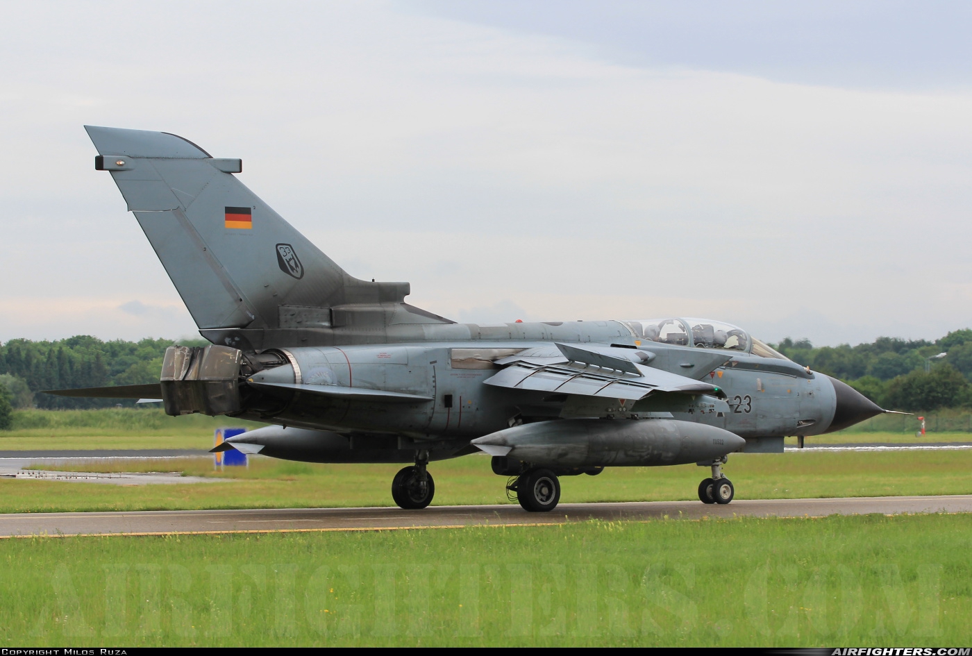Germany - Air Force Panavia Tornado ECR 46+23 at Neuburg - Zell (ETSN), Germany