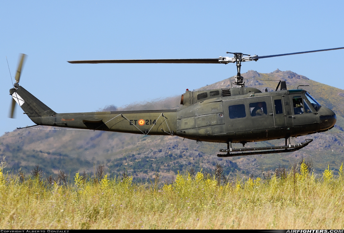 Spain - Army Bell UH-1H Iroquois (205) HU.10-34 at Off-Airport - Guadalix De La Sierra, Spain