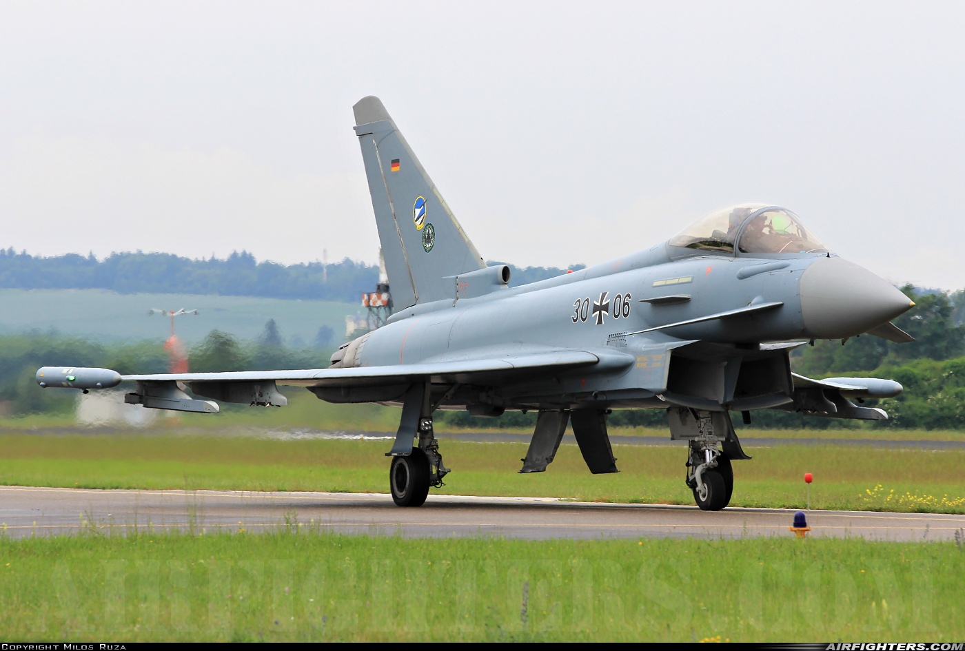 Germany - Air Force Eurofighter EF-2000 Typhoon S 30+06 at Neuburg - Zell (ETSN), Germany