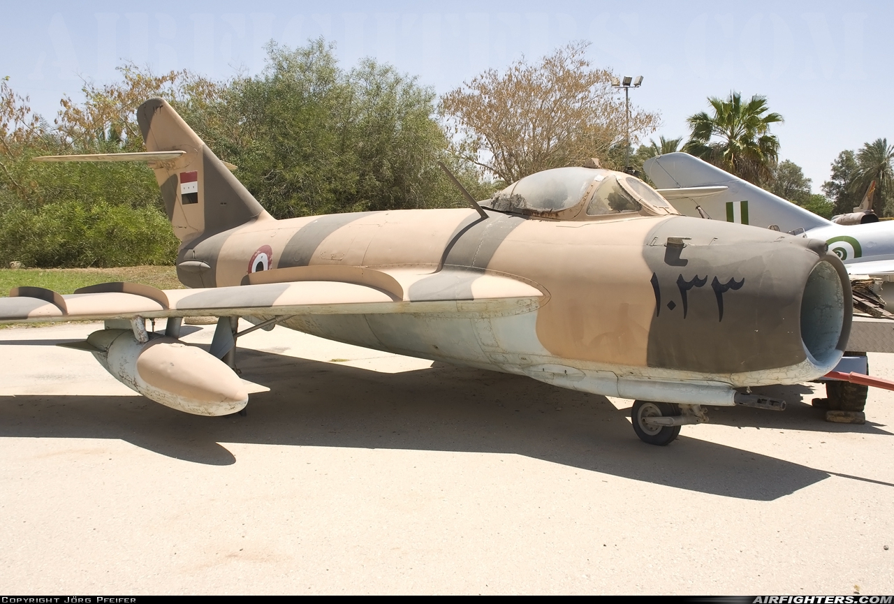 Syria - Air Force Mikoyan-Gurevich MiG-17 1033 at Beersheba - Hatzerim (LLHB), Israel