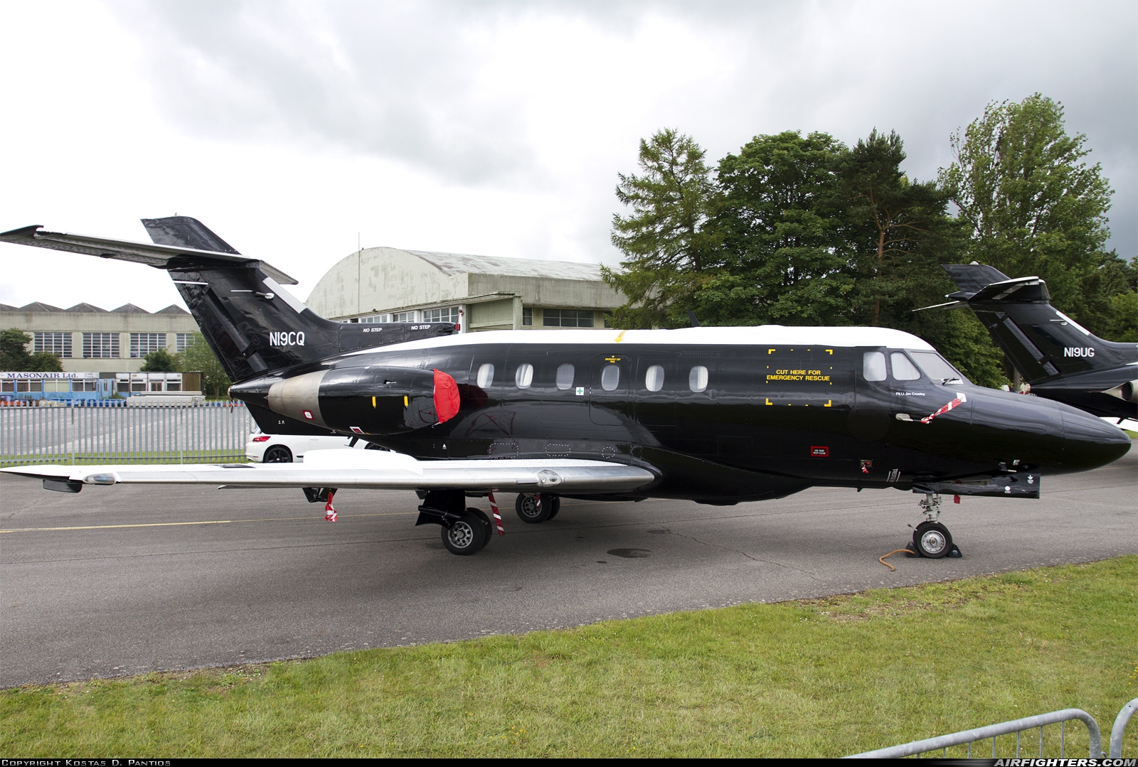 Private Hawker Siddeley HS-125-2 Dominie T1 N19CQ at Kemble (EGBP), UK
