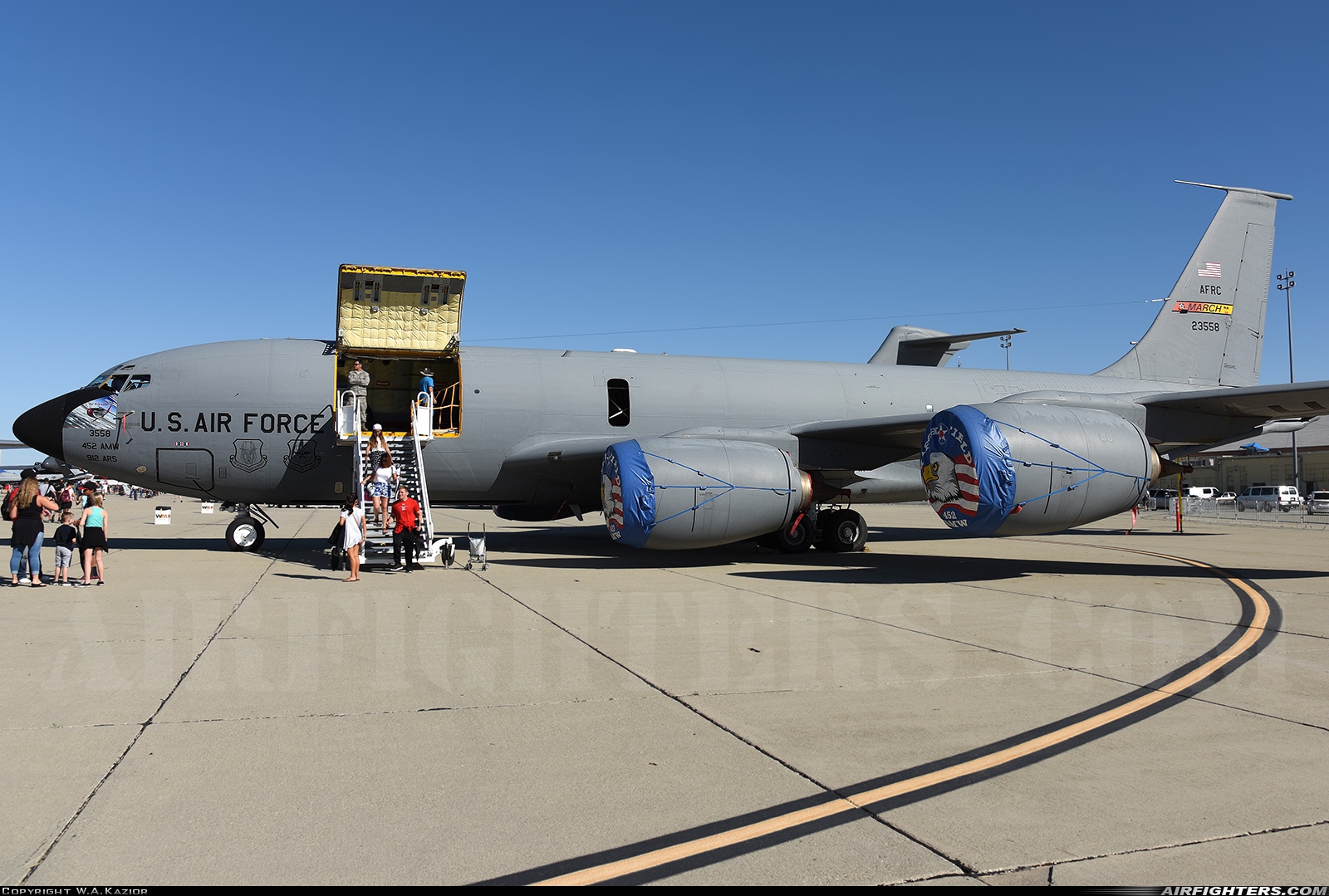 USA - Air Force Boeing KC-135R Stratotanker (717-148) 62-3558 at Riverside - March ARB (AFB / Field) (RIV / KRIV), USA