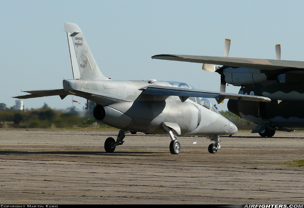 Argentina - Air Force FMA AT-63 Pampa E-817 at El Palomar (PAL / SADP), Argentina