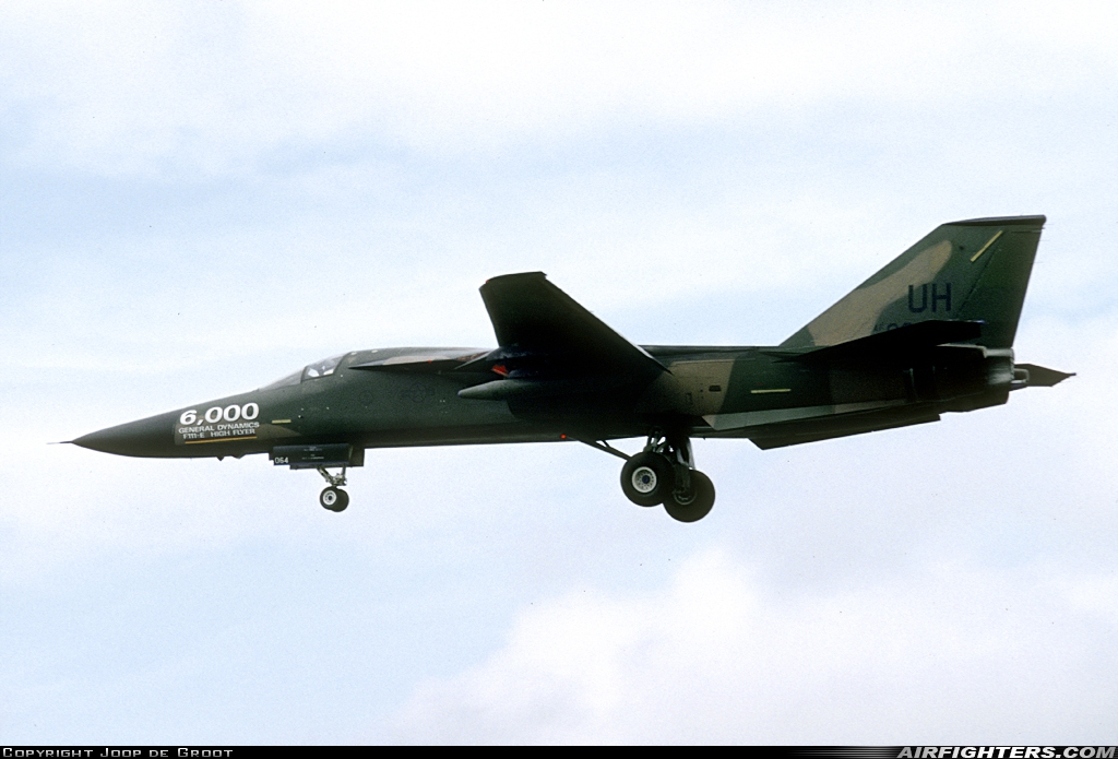 USA - Air Force General Dynamics F-111E Aardvark 68-0064 at Fairford (FFD / EGVA), UK