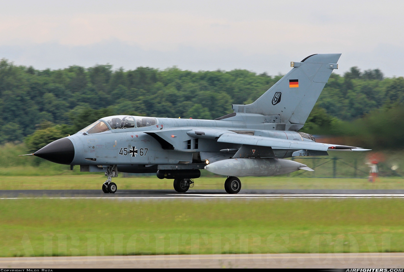 Germany - Air Force Panavia Tornado IDS 45+67 at Neuburg - Zell (ETSN), Germany
