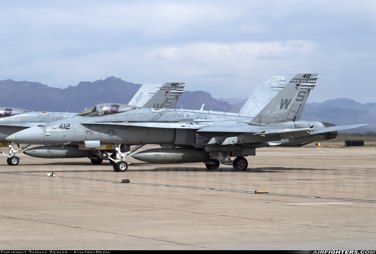 USA - Marines McDonnell Douglas F/A-18C Hornet 164715 at Phoenix (Chandler) - Williams Gateway (AFB) (CHD / IWA / KIWA), USA