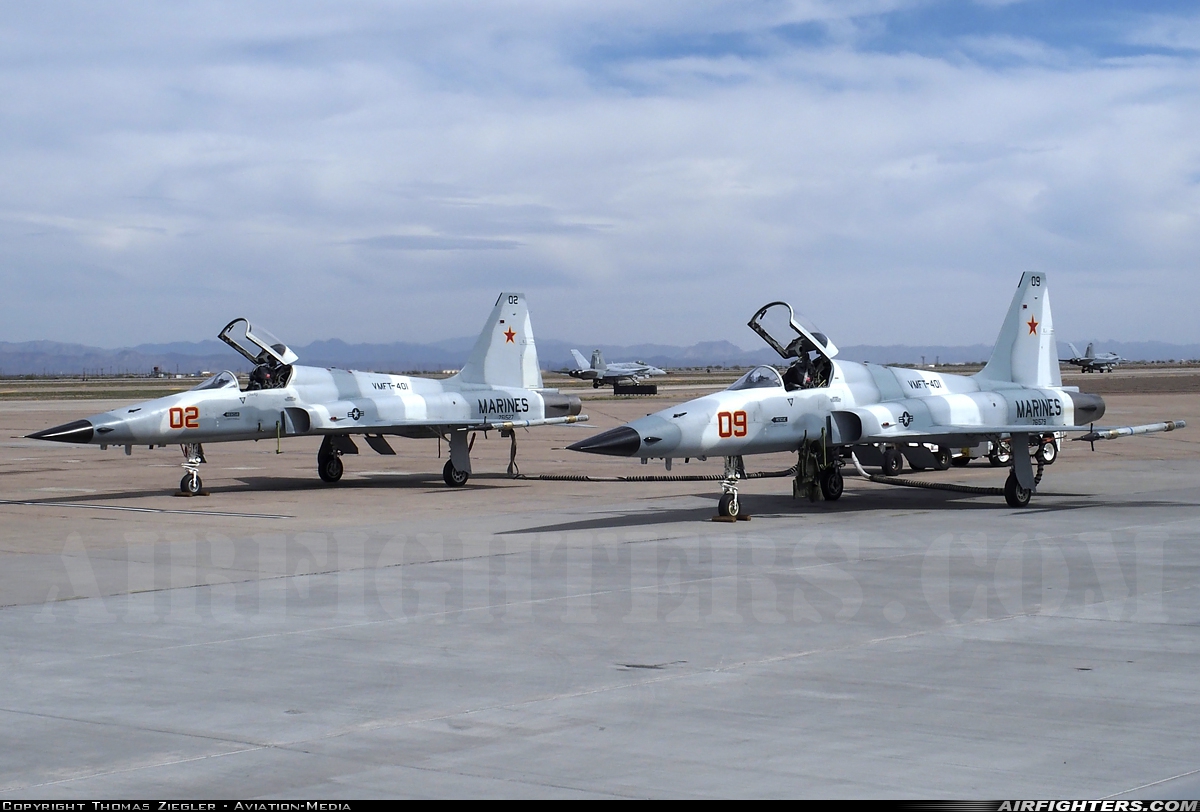 USA - Marines Northrop F-5N Tiger II 761579 at Phoenix (Chandler) - Williams Gateway (AFB) (CHD / IWA / KIWA), USA