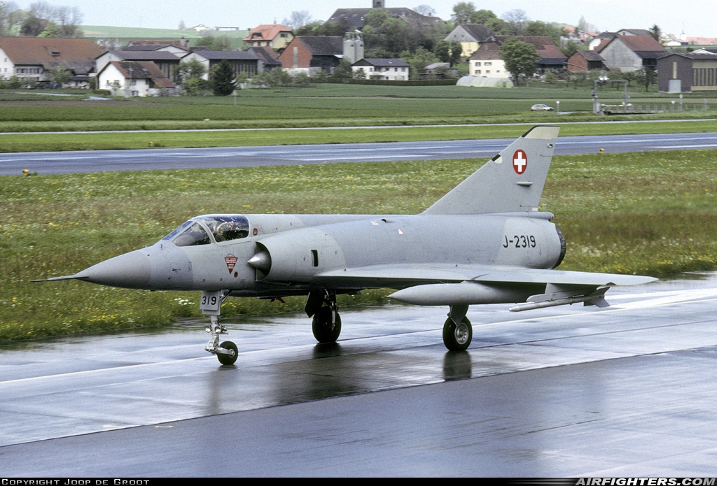Switzerland - Air Force Dassault Mirage IIIS J-2319 at Payerne (LSMP), Switzerland