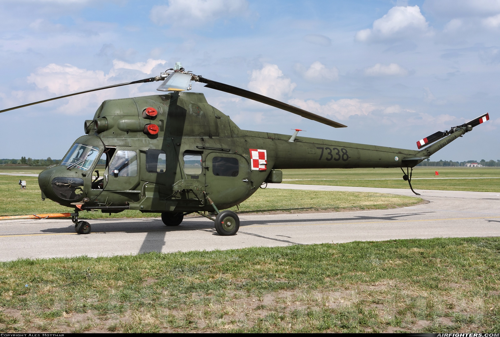 Poland - Army Mil Mi-2URP-G 7338 at Inowroclaw (- Latkowo) (EPIN / EPIR), Poland