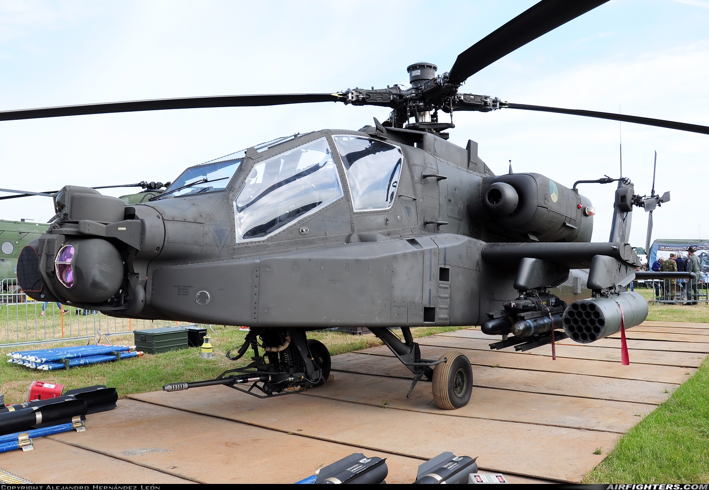 Netherlands - Air Force Boeing AH-64DN Apache Longbow Q-21 at Leeuwarden (LWR / EHLW), Netherlands