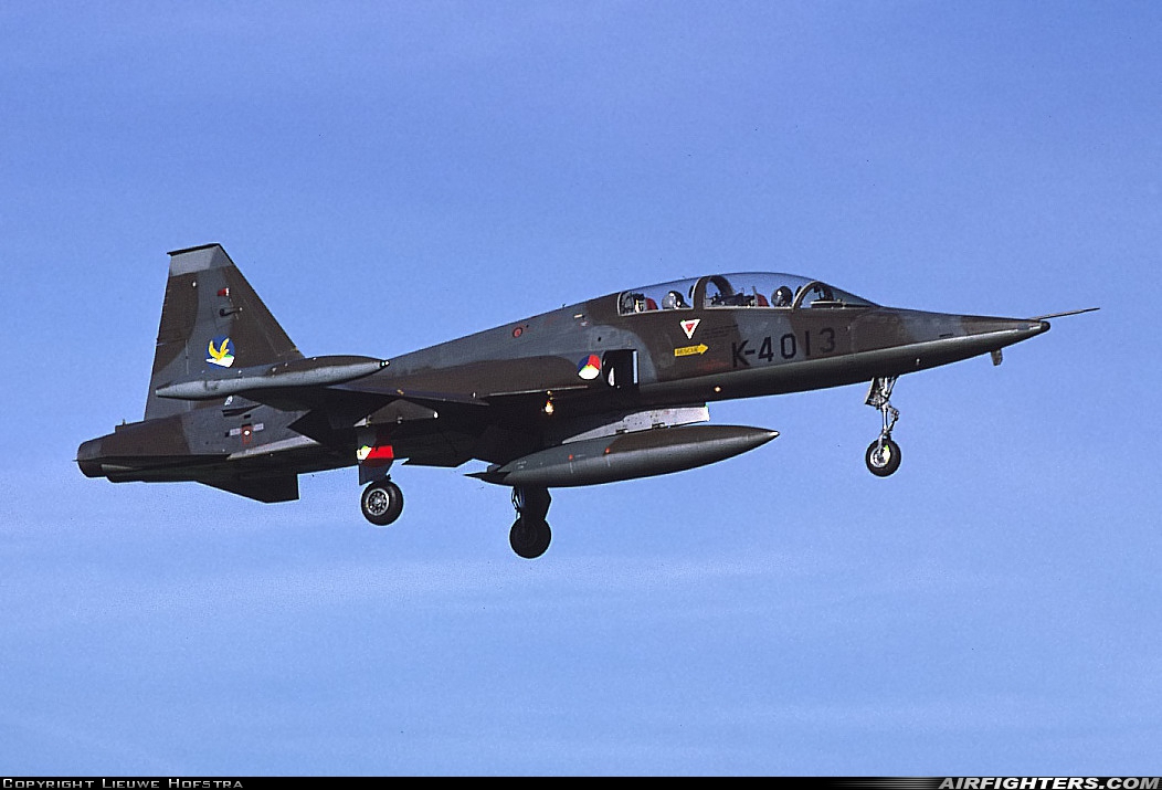 Netherlands - Air Force Canadair NF-5B (CL-226) K-4013 at Leeuwarden (LWR / EHLW), Netherlands