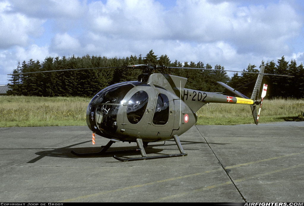 Denmark - Army Hughes 500 Model 369M H-202 at Vandel (EKVA), Denmark