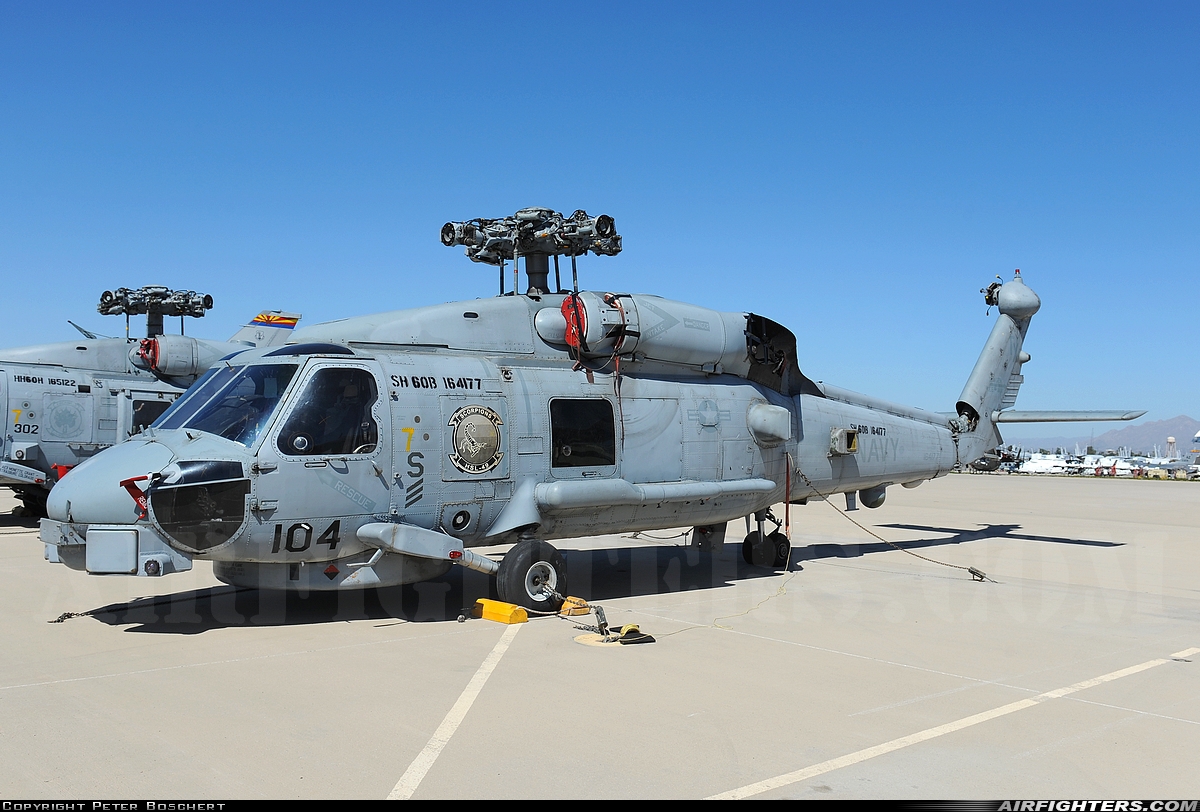 USA - Navy Sikorsky SH-60B Seahawk (S-70B-1) 164177 at Tucson - Davis-Monthan AFB (DMA / KDMA), USA