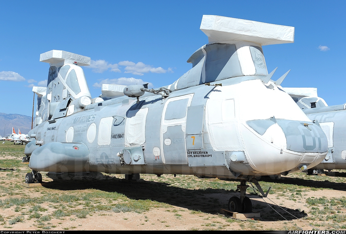 USA - Marines Boeing Vertol CH-46E Sea Knight (107-II) 156472 at Tucson - Davis-Monthan AFB (DMA / KDMA), USA