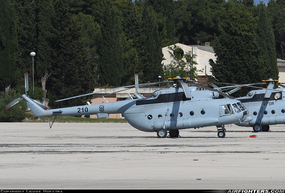 Croatia - Air Force Mil Mi-8MTV-1 210 at Split - Kastela (SPU / LDSP), Croatia