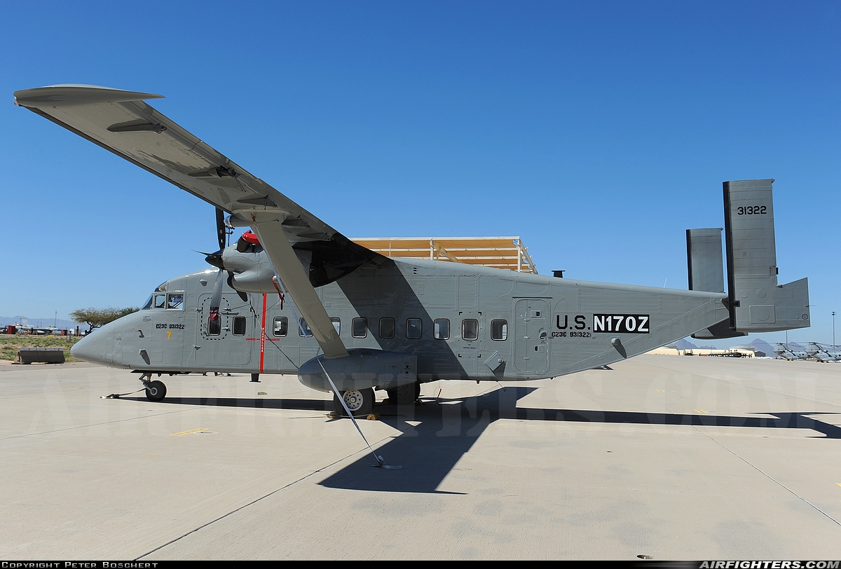USA - Army Short C-23C Sherpa 936-01322 at Tucson - Davis-Monthan AFB (DMA / KDMA), USA