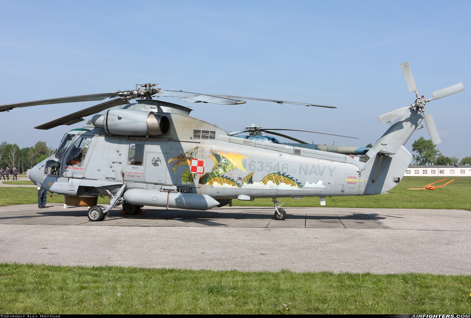 Poland - Navy Kaman SH-2G Super Seasprite (K-894) 163546 at Inowroclaw (- Latkowo) (EPIN / EPIR), Poland