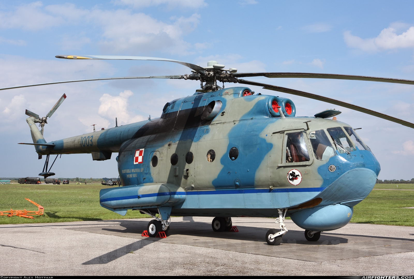 Poland - Navy Mil Mi-14PL 1003 at Inowroclaw (- Latkowo) (EPIN / EPIR), Poland