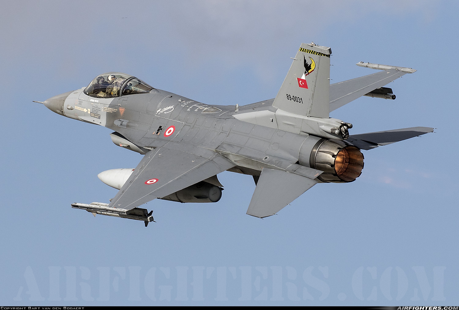 Türkiye - Air Force General Dynamics F-16C Fighting Falcon 89-0031 at Türkiye, Türkiye