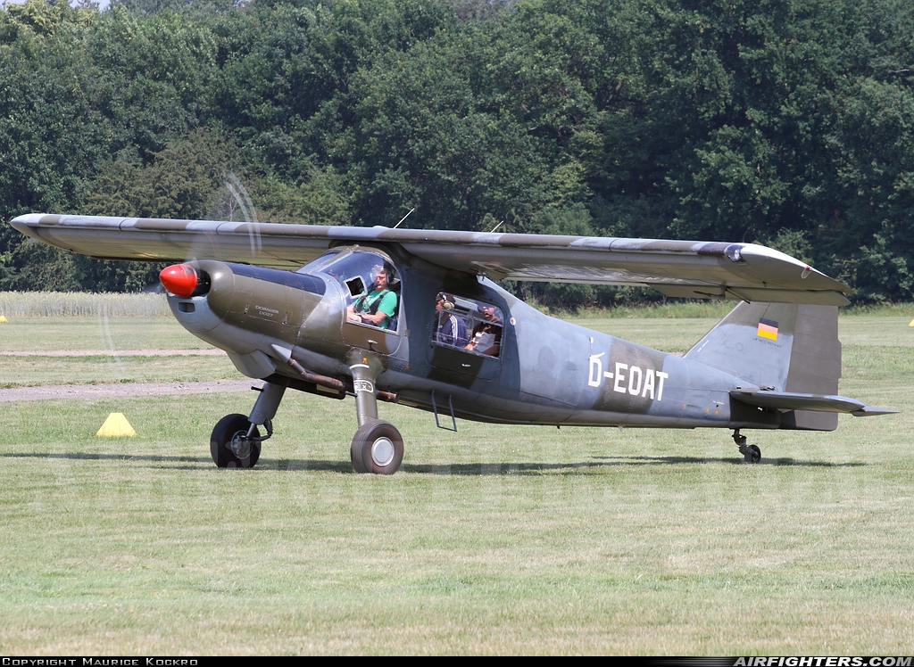 Private Dornier Do-27A1 D-EOAT at Bienenfarm (EDOI), Germany
