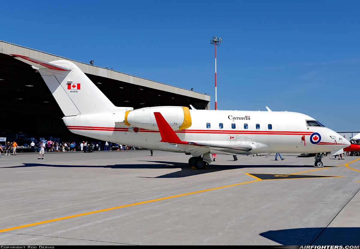 Canada - Air Force Canadair CC-144A Challenger 144601 at Trenton (YTR / CYTR), Canada