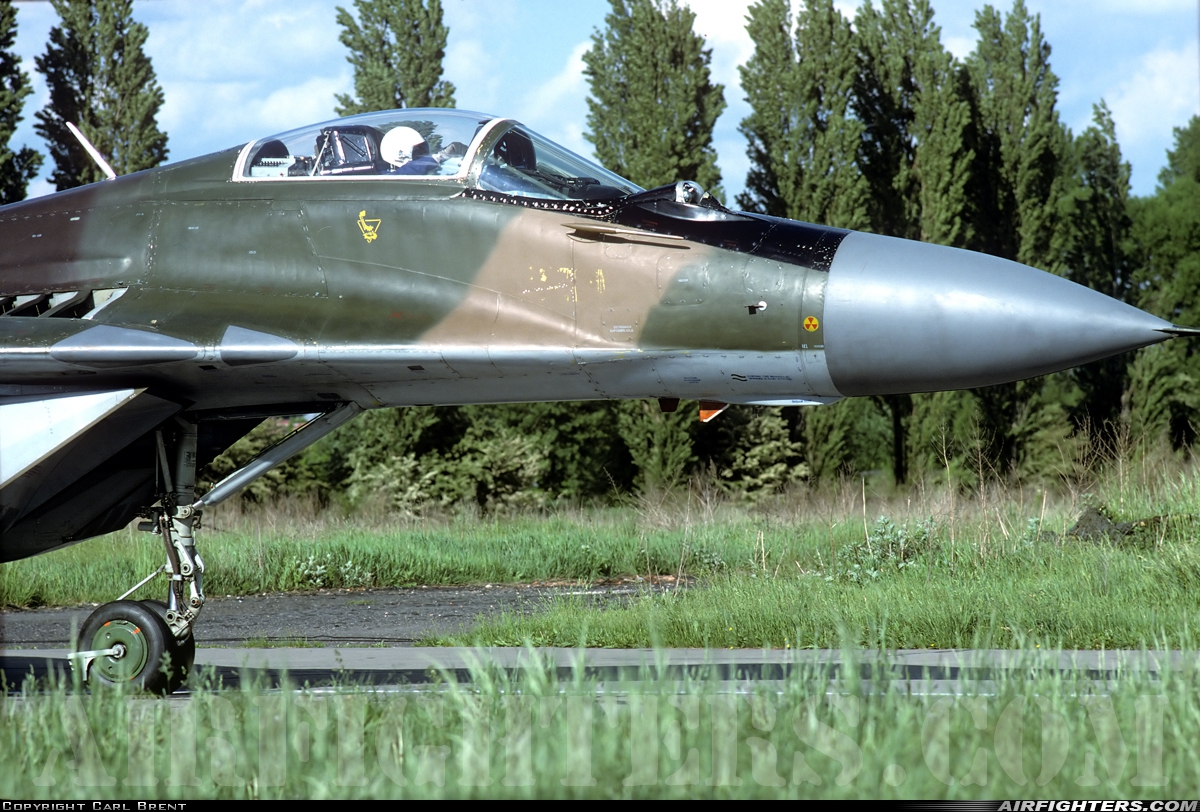 Czech Republic - Air Force Mikoyan-Gurevich MiG-29 (9.12) 7702 at Pardubice (PED / LKPD), Czech Republic