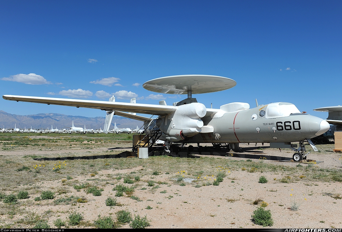 USA - Navy Grumman E-2C Hawkeye 164110 at Tucson - Davis-Monthan AFB (DMA / KDMA), USA