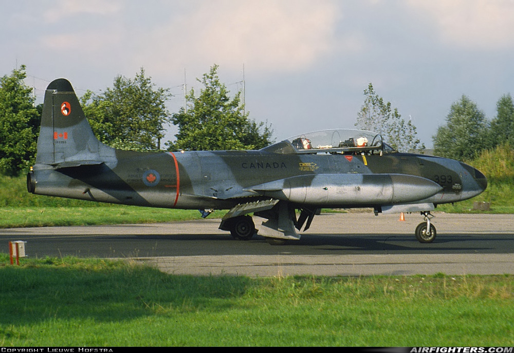 Canada - Air Force Canadair CT-133 Silver Star 3 (T-33AN) 133393 at Leeuwarden (LWR / EHLW), Netherlands