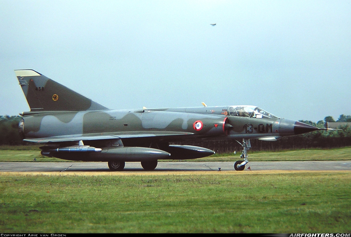 France - Air Force Dassault Mirage IIIE 438 at Breda - Gilze-Rijen (GLZ / EHGR), Netherlands