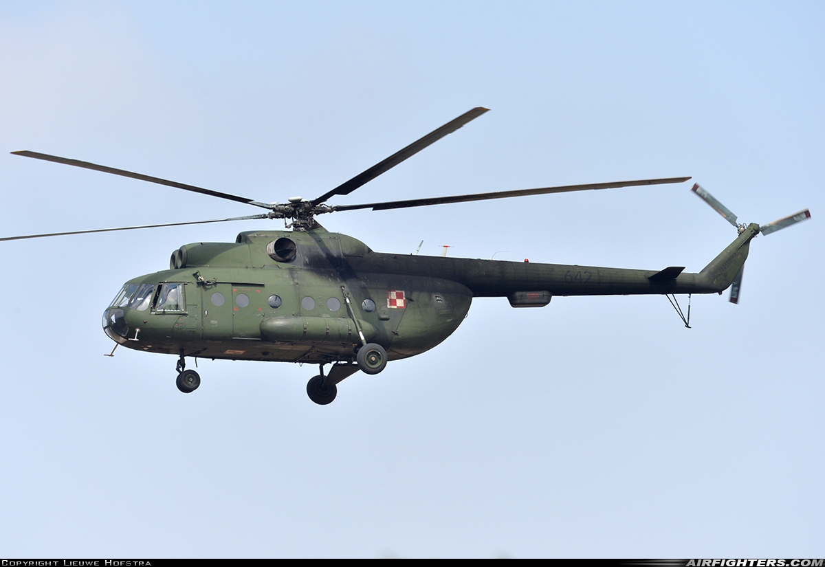 Poland - Army Mil Mi-8T 642 at Radom - Sadkow (EPRA), Poland