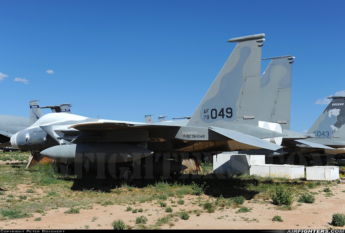 USA - Air Force McDonnell Douglas F-15C Eagle 79-0049 at Tucson - Davis-Monthan AFB (DMA / KDMA), USA